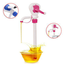 Premium kitchen oil pump with manual handle