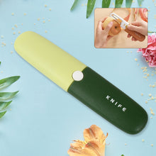 2 in 1 Knife, Multifunctional peeler Two in one fruit knife, fruit and vegetable cutting knife+sawtooth peeler, apple, carrot, potato, fruit slice antiskid