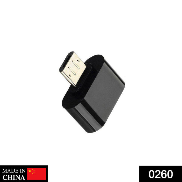 OTG adapter for connecting USB devices to Android.