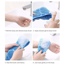  Silicone Bath Body Brush 