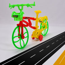 Foldable kids bicycle with handlebars