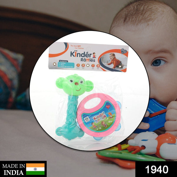 Baby rattles with vibrant colors and a playful design for engaging play.