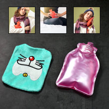 Doremon Cartoon Small Hot Water Bag with Cover for Pain Relief