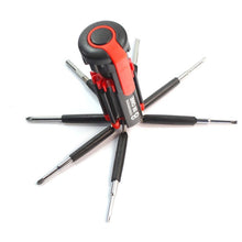 Portable screwdriver kit with multiple functions