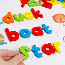 Kids' capital alphabet puzzle featuring colorful, interactive pieces