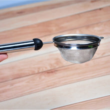 Tea and juice strainer made of stainless steel