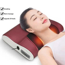 Heated massager for neck, shoulders, and legs.