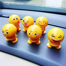 Emoticon figure smiling face toy