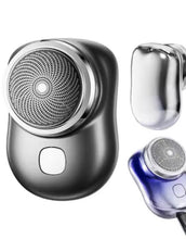 Men Electric Shaver Mini Portable Rotary Facial Shaver